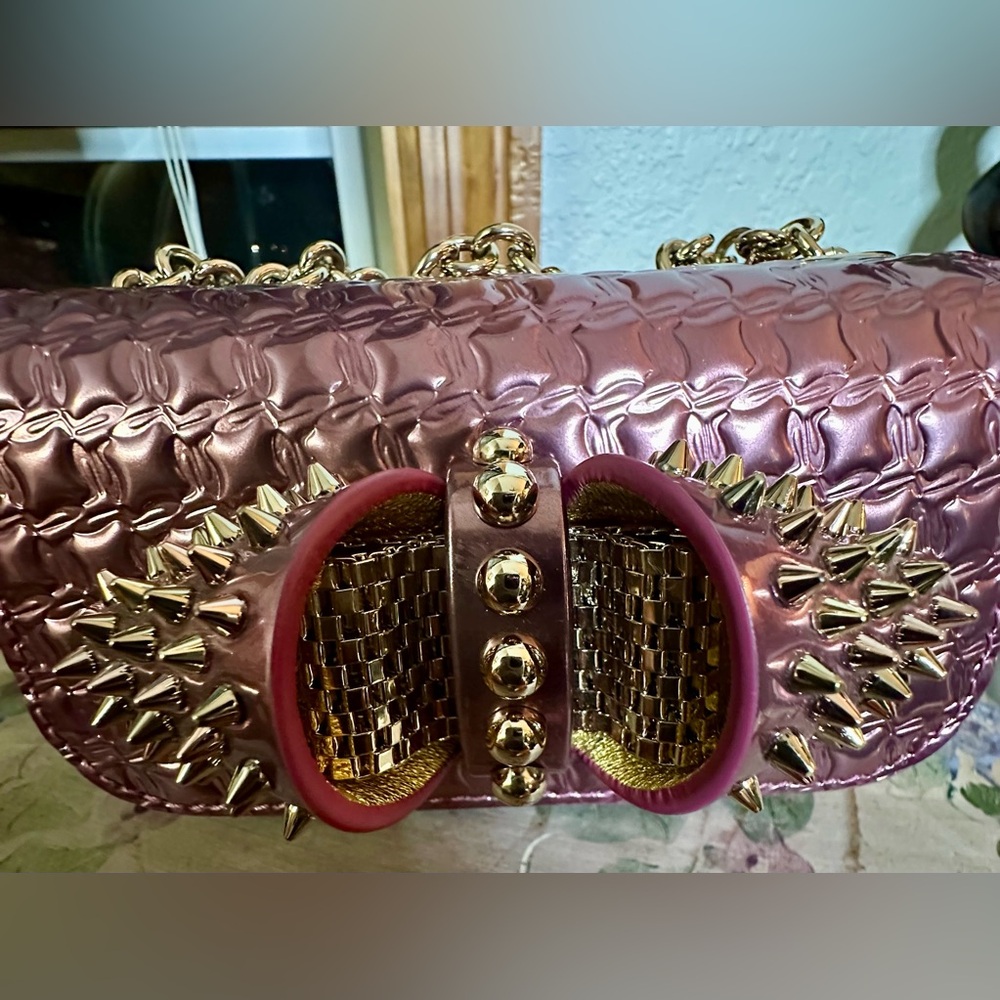 Christian Louboutin Sweet Charity Metallic Pink - Picture 2 of 10
